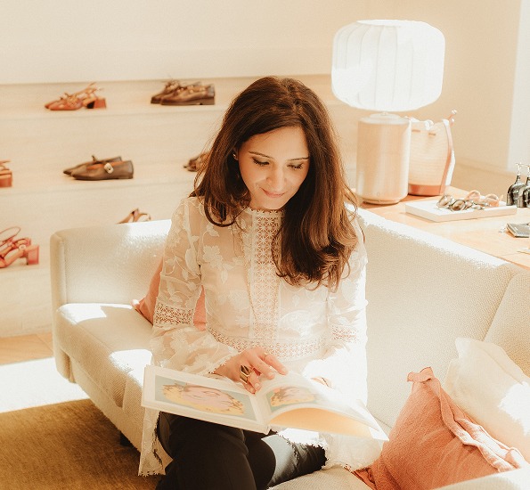 Organised wardrobe styling session